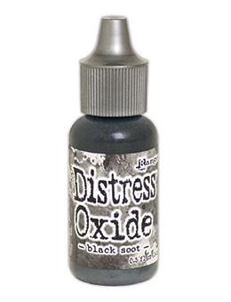 Tim Holtz Distress® Oxide® Re-Inker Black Soot, 0.5oz Re-Inker Tim Holtz 