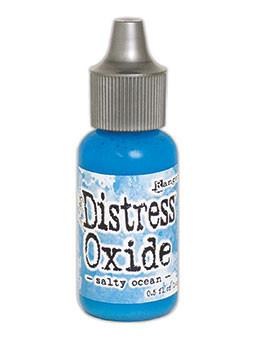 Tim Holtz Distress® Oxide® Re-Inker Salty Ocean, 0.5oz Re-Inker Tim Holtz 