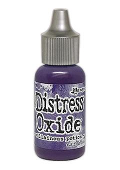 Tim Holtz Distress® Oxide® Ink Pad Re-Inker Villainous Potion 0.5oz Ink Distress 