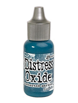 Tim Holtz Distress® Oxide® Ink Pad Re-Inker Uncharted Mariner 0.5oz Ink Distress 