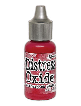Tim Holtz Distress® Oxide® Ink Pad Re-Inker Lumberjack Plaid 0.5oz Ink Distress 