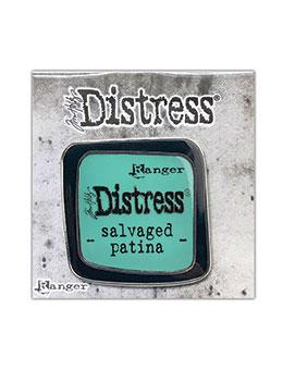 Tim Holtz Distress® Salvaged Patina Enamel Pin Pin Distress 
