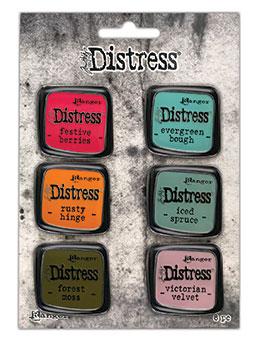 Tim Holtz® Distress Ink Pad Enamel Pin Set #9 Pin Distress 