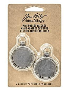 Tim Holtz® Idea-ology Findings - Mini Pocketwatches Findings Tim Holtz Other 