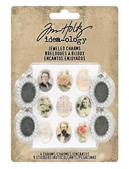 Tim Holtz® Idea-ology JEWELED CHARMS Findings Tim Holtz Other 