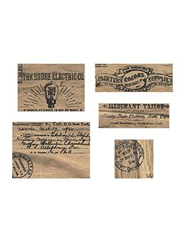 Tim Holtz Idea-ology Label Vignette Advert Panels Idea-ology Tim Holtz Other 