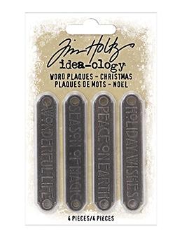 Tim Holtz Idea-ology Word Plaques Christmas Tim Holtz Other 