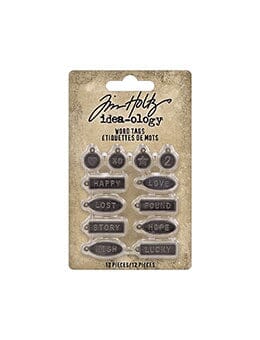 Tim Holtz Idea-ology Word Tags Tim Holtz Other 