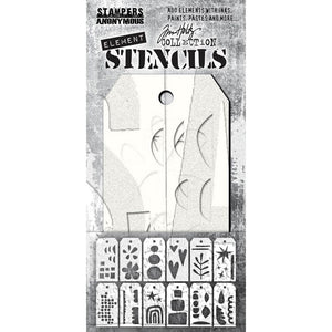 Tim Holtz® Stampers Anonymous - Element Stencil - Everyday Art Stencil Tim Holtz Other 