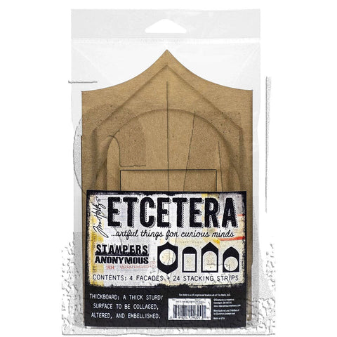Tim Holtz Stampers Anonymous Etcetera - Facades Stampers Anonymous Tim Holtz Other 