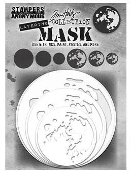 Tim Holtz Stampers Anonymous Layering Moon Mask Stampers Anonymous Tim Holtz Other 