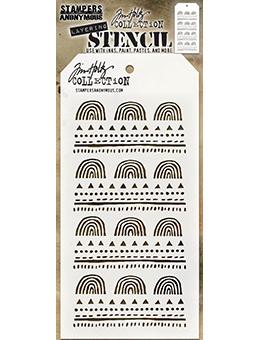 Stampers Anonymous Tim Holtz® Flourish Layering Stencil