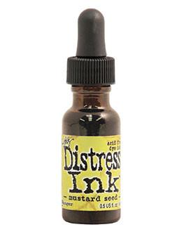 Tim Holtz Distress® Ink Pad Re-Inker Mustard Seed, 0.5oz Re-Inker Tim Holtz 