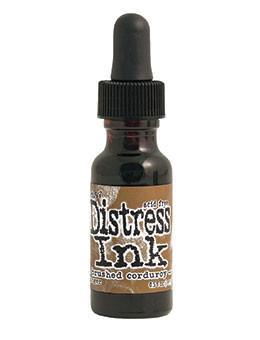 Tim Holtz Distress® Ink Pad Re-Inker Brushed Corduroy, 0.5oz Re-Inker Tim Holtz 