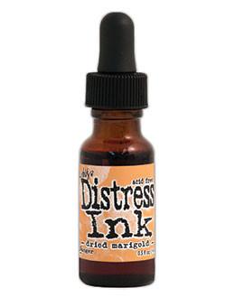 Tim Holtz Distress® Ink Pad Re-Inker Dried Marigold, 0.5oz Re-Inker Tim Holtz 