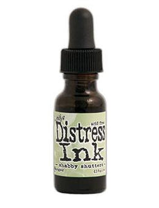 Tim Holtz Distress® Ink Pad Re-Inker Shabby Shutters, 0.5oz Re-Inker Tim Holtz 