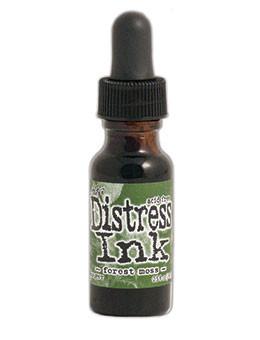 Tim Holtz Distress® Ink Pad Re-Inker Forest Moss, 0.5oz Re-Inker Tim Holtz 