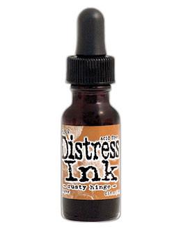 Tim Holtz Distress® Ink Pad Re-Inker Rusty Hinge, 0.5oz Re-Inker Tim Holtz 