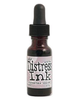 Tim Holtz Distress® Ink Pad Re-Inker Victorian Velvet, 0.5oz Re-Inker Tim Holtz 