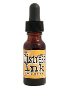 Tim Holtz Distress® Ink Pad Re-Inker Wild Honey, 0.5oz Re-Inker Tim Holtz 