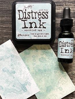 Tim Holtz Distress® Ink Pad Re-Inker Speckled Egg 0.5oz Ink Distress 
