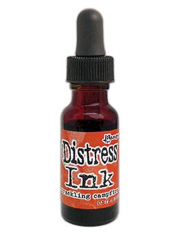 Tim Holtz Distress® Ink Pad Re-Inker Crackling Campfire 0.5oz Ink Distress 
