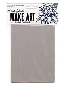 Wendy Vecchi Perfect Cardstock Grey Cards 100lb Surfaces Wendy Vecchi 