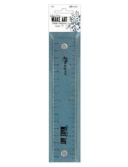 Wendy Vecchi MAKE ART Magnetic Acrylic 7" Ruler Tools & Accessories Wendy Vecchi 