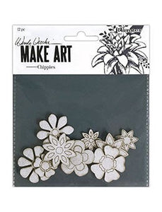 Wendy Vecchi MAKE ART Chippies Blossoms Surfaces Wendy Vecchi 