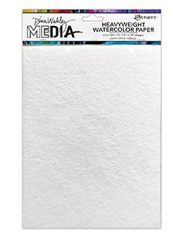 Dina Wakeley MEdia Heavyweight Watercolor Paper 10pk 7.5